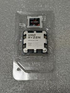 新品 動作確認済 バルク AMD Ryzen 7 7700 AM5 CPU 65W