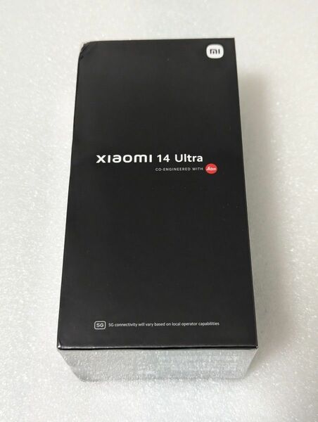 新品 Xiaomi 14 Ultra グローバル版 16GB 512GB ブラック 黒 SIMフリー スマートフォン