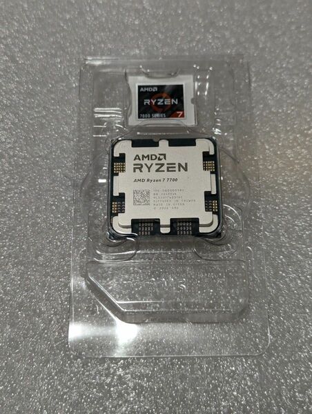 新品 動作確認済 バルク AMD Ryzen 7 7700 AM5 CPU 65W