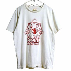 古着 POPEYE アメカジ フロント プリント Tシャツ