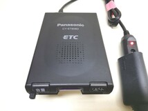 普通車登録☆Panasonic CY-ET806D アンテナ一体型ETC車載器 シガーソケット_画像3