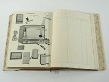 ナショナル HOME DIARY 家庭日記 1958 松下電器 日記帳 ハードカバー くらしメモ 家庭常識 ※書込少々_画像9