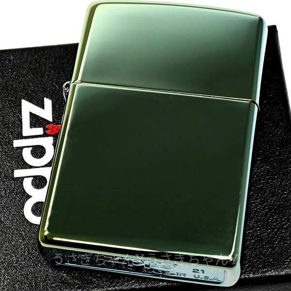 zippo★ティールグリーン★ハイポリッシュ★ジッポ ライター