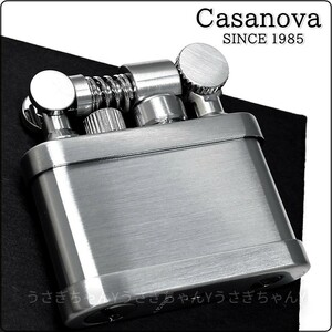 Casanova/カサノバ☆クロームシルバー☆メカニカル☆オイルライター