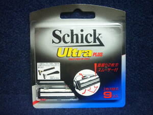 新品　送料無料　シック　ウルトラプラス 　2枚刃替刃 9コ入　TRP-9　Schick　Ultra PLUS 