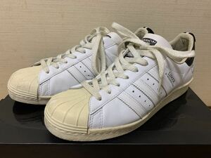 adidas SUPERSTAR 80s LUKER BY NEIGHBORHOOD KZK アディダス スーパースター ルーカ ネイバーフッド スニーカー 白 9 G17202 27.5cm　