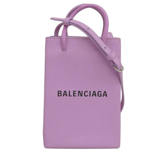  Balenciaga BALENCIAGA покупка phone держатель 2WAY сумка сумка на плечо кожаный салон - тянуть 593826 б/у новое поступление OB1762
