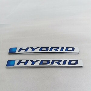 ホンダ 純正 ハイブリッド エンブレム 2個セット ホンダ純正 ハイブリッドエンブレム HYBRID 約20mm×約160mm ホンダ純正エンブレム