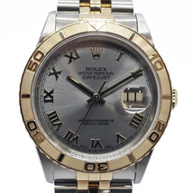 【天白】ROLEX ロレックス デイトジャスト サンダーバード 16263 K番 グレー ジュビリー SS YG メンズ 腕時計 自動巻き 男_画像1