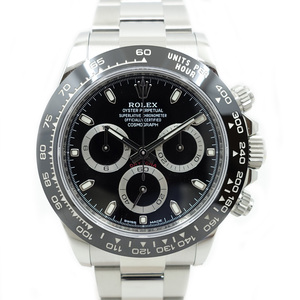 【栄】ロレックス コスモグラフデイトナ 116500LN ブラック ランダム 黒 SS 自動巻き メンズ 2022年 腕時計