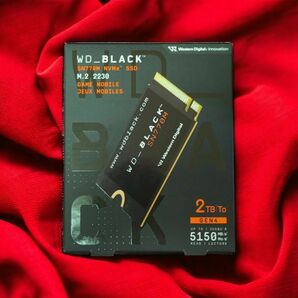 新品未使用 未開封WD BLACK　2TB SN770M M.2 2230 NVMe SSD 2TB]WDS200T3X0G