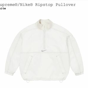 Supreme x Nike Ripstop Pullover "White"