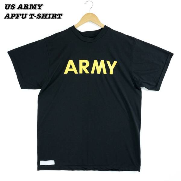 US ARMY APFU T-Shirts LARGE T249 アメリカ軍 フィジカルフィットネスユニフォーム Tシャツ