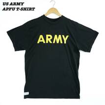 US ARMY APFU T-Shirts MEDIUM T251 アメリカ軍 フィジカルフィットネスユニフォーム Tシャツ_画像1
