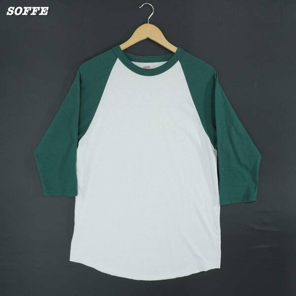 SOFFE Baseball T-Shirts T258 ソフィー ベースボール Tシャツ ラグランTシャツ ７分袖