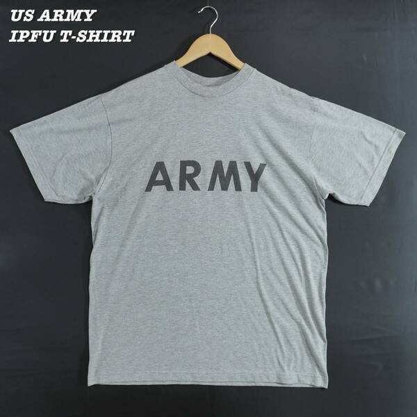 US ARMY IPFU T-SHIRT LARGE T265 アメリカ軍 Tシャツ フィットネスTシャツ トレーニングTシャツ 米軍実物