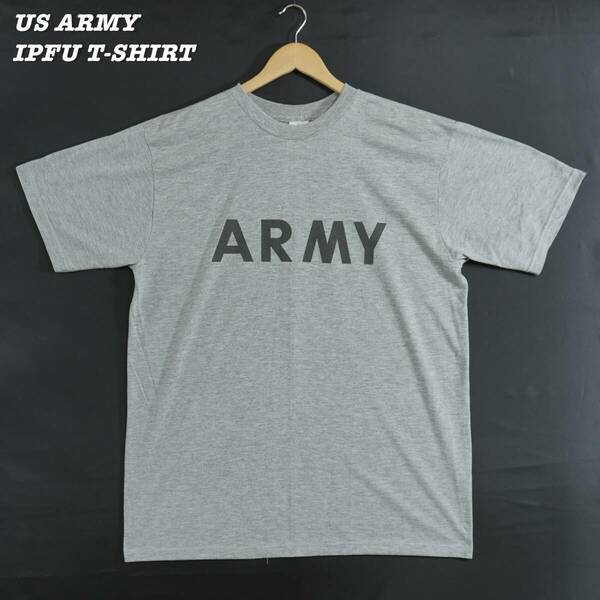 US ARMY IPFU T-SHIRT LARGE T269 アメリカ軍 Tシャツ フィットネスTシャツ トレーニングTシャツ 米軍実物