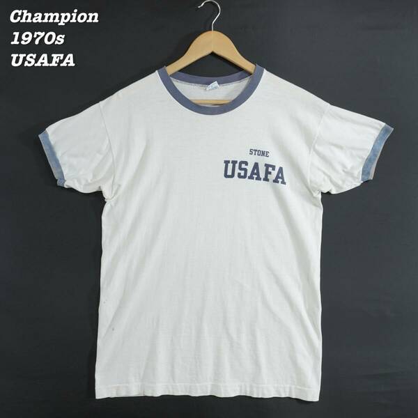 Champion T-Shirts 1970s MEDIUM T284 Vintage USAFA チャンピオン Tシャツ 1970年代 ミディアム ヴィンテージ ミリタリー