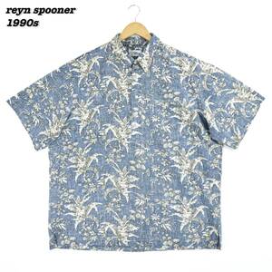 reyn spooner ALOHA SHIRTS 1990s SH24080 レインスプーナー アロハシャツ プルオーバー インサイドアウト 1990年代 ビキニタグ