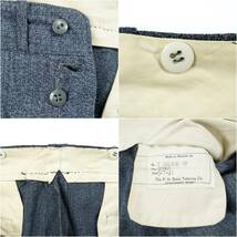The P.H.Davis Tailoring Co SLACKS PA031 1940s Vintage ヴィンテージ スラックス 1940年代 アメリカ製 パンツ アンティーク 骨董品_画像10