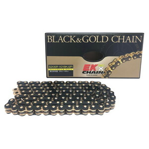 EK chain (. marsh hing chain ) bike SRX series 520SRX2-120L black & Gold 