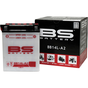 BSバッテリー(ビーエスバッテリー) バイク バッテリー BB14L-A2 (YB14L-A2互換) 液別 開放型バッテリー