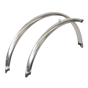 ..(asami) bicycle fender * mud guard stainless steel rom and rear (before and after) mudguard 27 -inch for stainless steel ordinary car * City cycle 