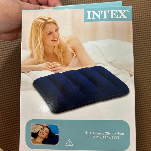 INTEX (インテックス) 枕 ダウニー ピロー 43×28×9cm 68672 [日本正規品] クッション