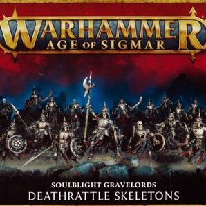 ◆【ソウルブライト・グレイヴロード】デスラトル・スケルトン Deathrattle Skeletons[91-42][WARHAMMER A.O.S]ウォーハンマー