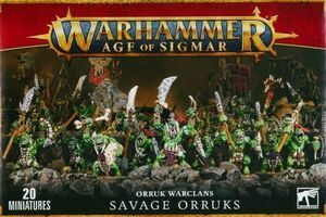 ◆【オールク・ウォークラン】サヴェッジ・オルク Savage Orruks[89-19][WARHAMMER A.O.S]ウォーハンマー