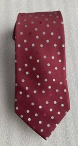日本製　ネクタイ　赤