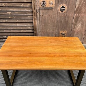 MasterWal WILDWOOD DINING TABLE マスターウォール ワイルドウッド ダイニングテーブル 4人掛け 140×84.5 焼印の画像6