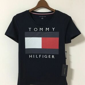 訳あり　Tommy Hilfiger トミーヒルフィガー　レディース　ロゴ　Tシャツ