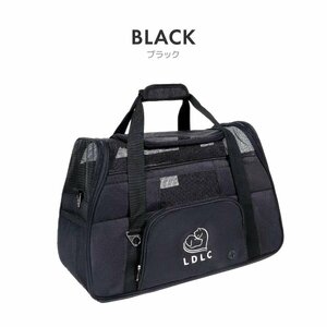 [ черный ] домашнее животное Carry складной сумка 2way плечо серый / Brown / черный / голубой 8kg и меньше кошка собака сетка легкий 