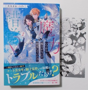 4月新刊☆SSイラカ付『いつから魔力がないと錯覚していた！？　２』（著：犬丸まお／画：シェリー）＊アルファポリス アンダルシュノベルズ