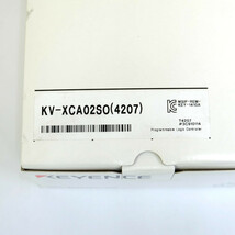 キーエンス　高速カウントユニット　KV-XCA02S0(4207)　【2300800037】_画像7