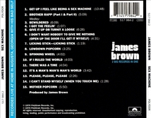 《SEX MACHINE》(1970)【1CD】∥JAMES BROWN∥∩_画像2