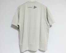 送料無料 定価1.2万 新品 adidas TERREX × and Wander Tシャツ M ベージュ アディダス テレックス アンドワンダー_画像3