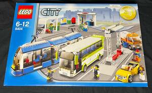 激レア　レゴ (LEGO) シティ 路面電車とバスターミナル 8404【新品】