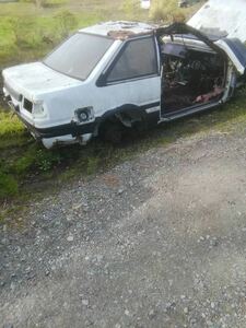  Toyota Corolla Levin Sprinter Trueno part removing car 