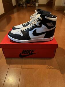 Nike Air Jordan 1 High '85 'Black&White' 28cm us10 ナイキ　エアジョーダン1 85　パンダ　レア