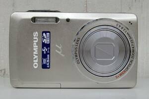 当時物 ＊レトロデジタルカメラ ＊OLYMPUS μ-5010 ＊5XWIDE OPTICAL ZOOM 4.7-23.5mm 1:2.8-6.5 ＊14MEGA PIXEL＊ジャンク品