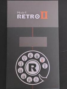 Mode1 RETROII (レトロツー)　ウルフブラック 黒　mediaTek Helio G85 USB Type-C ブラック MD-06P　SIMフリー