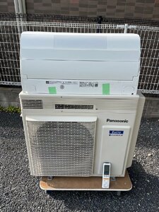 パナソニック CS-LX403D2-W エアコン Eolia（エオリア）LXシリーズ クリスタルホワイト [おもに14畳用 /200V] 2022年製造 中古品