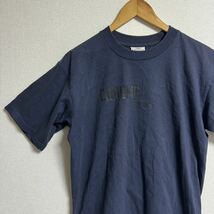 【古着】 pro club chrome wbase プリントTシャツ 半袖　ネイビー　mサイズ プロクラブ_画像1