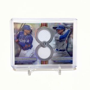 2024 Topps Tribute ベッツ&フリーマン デュアルレリック ドジャース