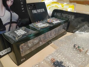 FINAL FANTASY Ⅶ RE-BIRTH sale memory lot last one .C. arrange CD D. mini figure set etc. set sale 