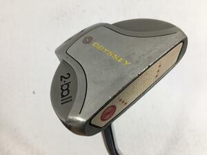 中古 オデッセイ ホワイト ホット XG 2-Ball パター パター オリジナルスチール[5720