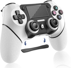 PS4コントローラーOnlyzoo マクロ機能 背面ボタン付き ゲームパット Bluetooth5.0無線接続 HD振動 Turbo連射機能 