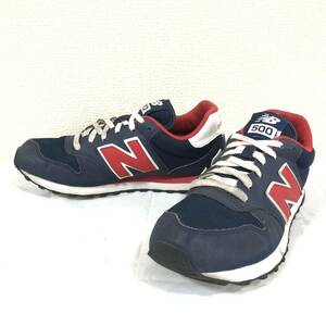 大人気◎ ★NEW BALANCE ニューバランス★ GM500TRT ローカット スニーカー シューズ 靴 ストリート カジュアル ネイビー 25.0cm/247